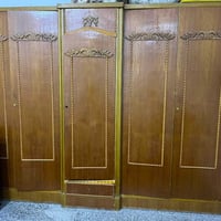 كنتور • خزانة ملابس • سرير نفر • اسرة نوم • 5 ابواب • صاج • خشب • اثاث...