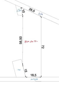 المدائن الورديه • ١٧٠٠م • طابو زراعي