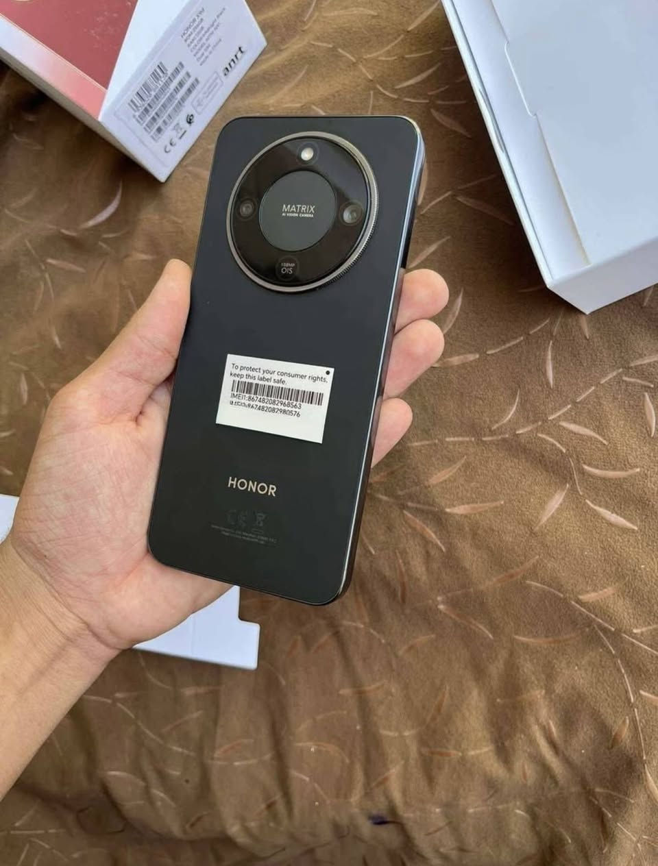 هونر HONOR X9d 5G اخو الجديد كامل ملحقات
جهاز نضافتة 100% ذاكرة 256 عشوائية 12+12 
💵 السعر 465 
او مراوس حسب قناعه توصيل ماعندي 🚫🔴
مكاني بغداد حي الاعلام او بياع 
‏تواصل على واتساب ***********
‏
