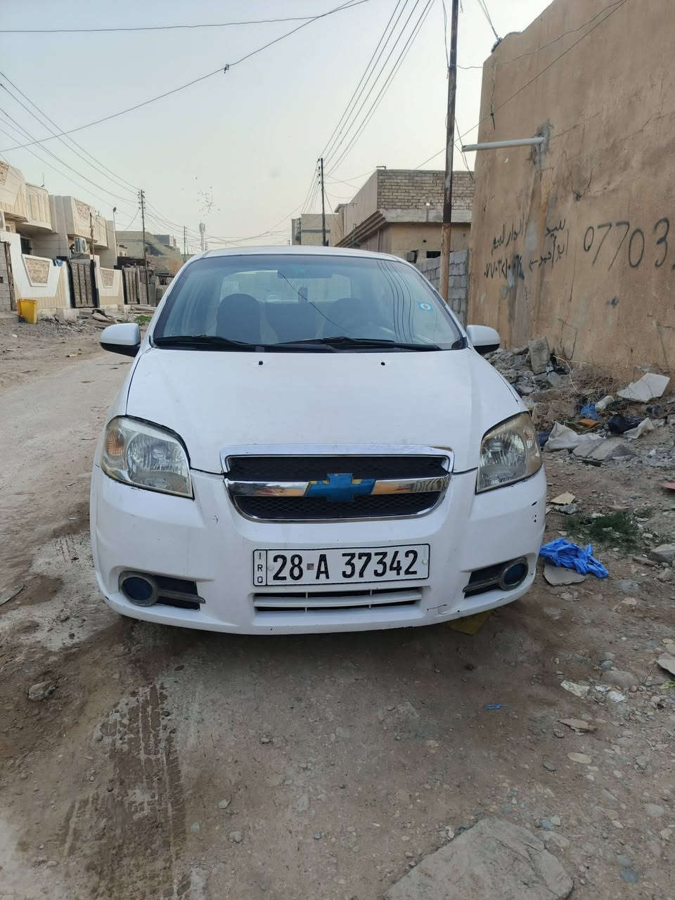 افيو موديل ٢٠٠٩ ابيض اوتوماتيك خليجي تبريد شاشة كامرة بيهه اربع قطع بدون دواخل ابيع احزام سعر ٦٥ وبيهه مجال ***********
