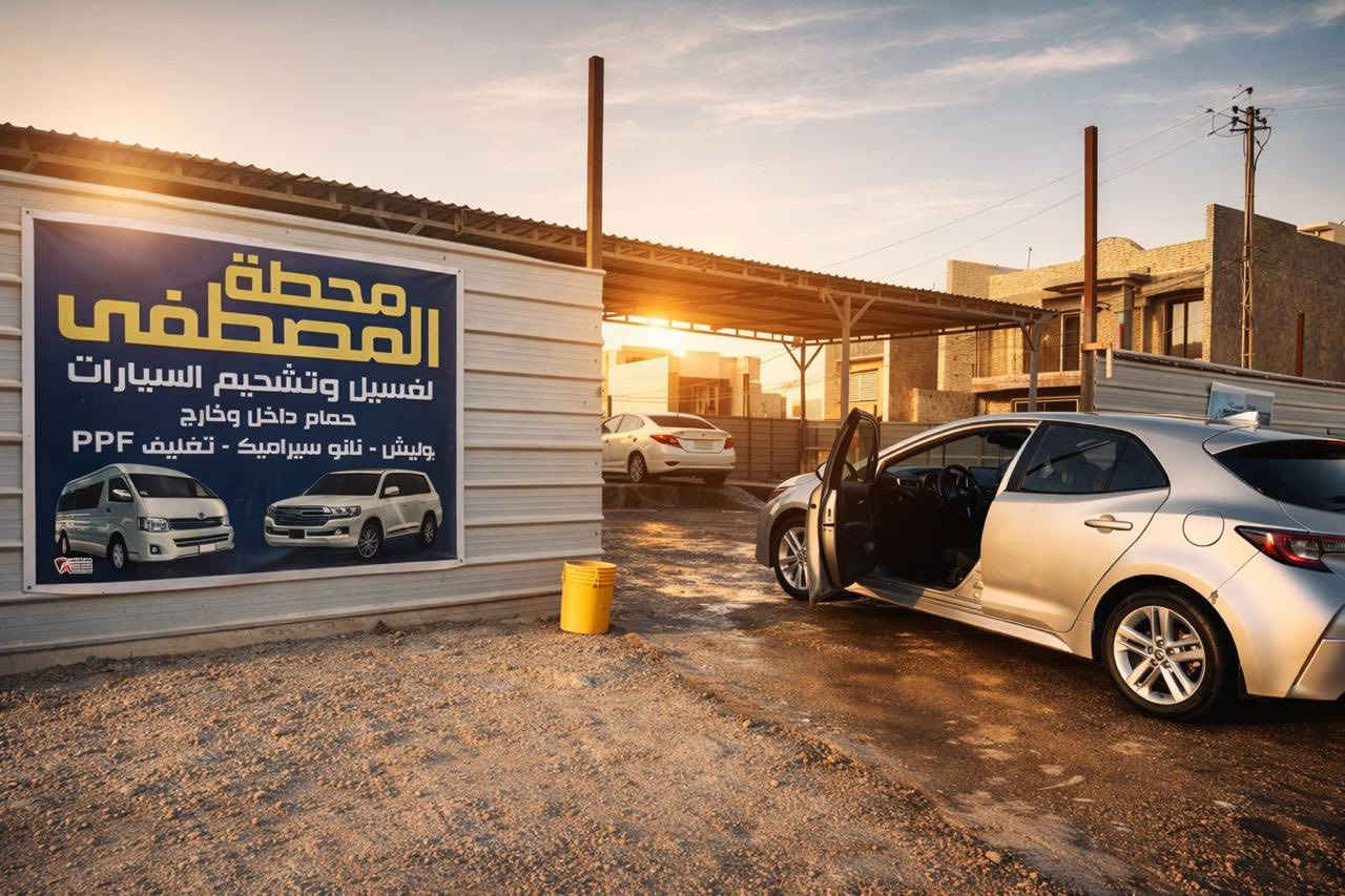 محطة غسل للبيع  في ابو غريب الزيتون الثانية شارع كاتب عدل محطة ركن مدخل مجمع الزيتون مساحة 250 م محطة متكاملة جاهزة وشغالة للاستفسار الاتصال على مكتب العراق في ابو غريب حي آلصديق شارع 20 
*********** // ***********
