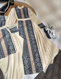 فستان رمضاني • أم ٣٨-٤٨ • بنت ٦-١٢