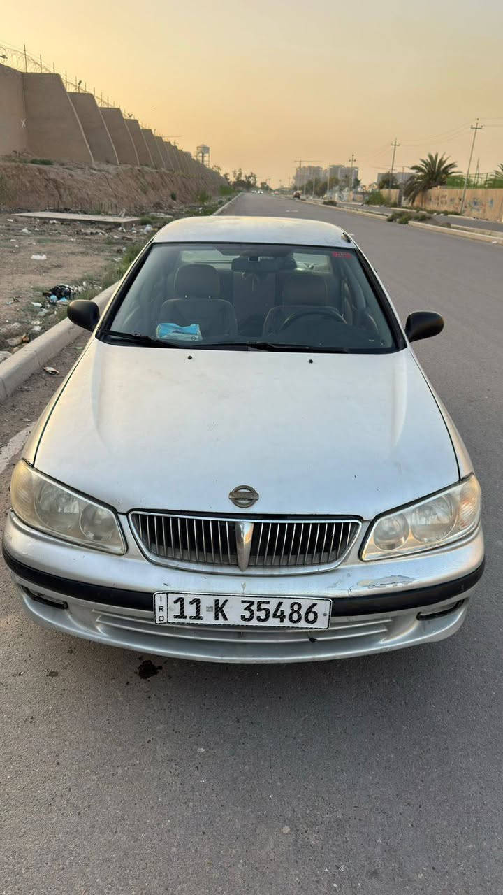 نيسان سني 2001
مكينة 1600
هزة سنوية جاهزة
السعر 65
بغداد حي الجهاد 
***********

