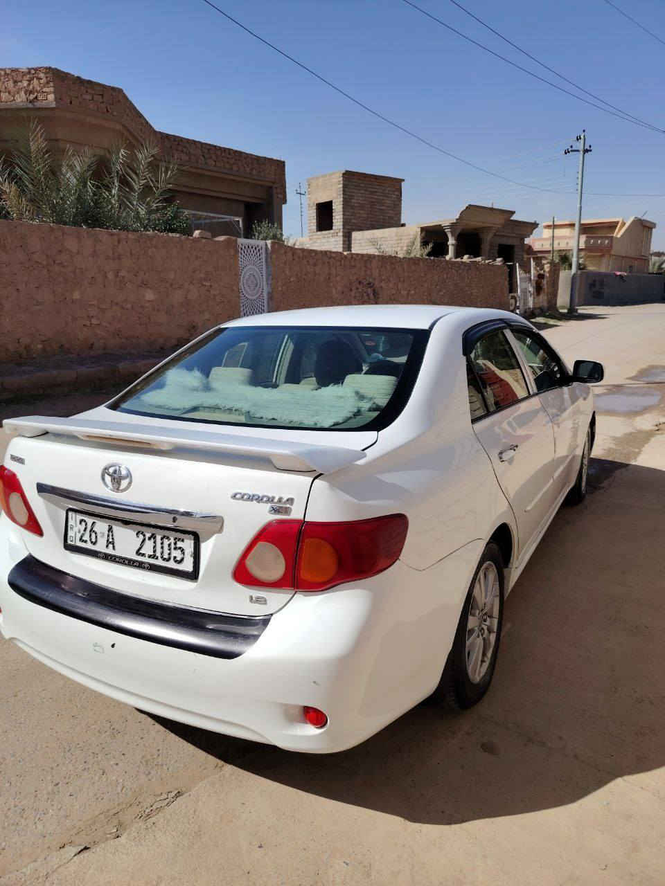 تويوتا كورولا موديل2009
خليجي
رقم صلاح الدين دولي
تحويل مباشر
مكفولة كفالة عامة من دعامية لدعامية (من الصبغ)
موجود السونار معا الصور
فتحه سقف 
شاشه 
أمري شفط
محرك شرط
جاهزة من كلشي
الموقع: صلاح الدين. بيجي 
للتواصل: ***********
🔴 السعر 💵 125
