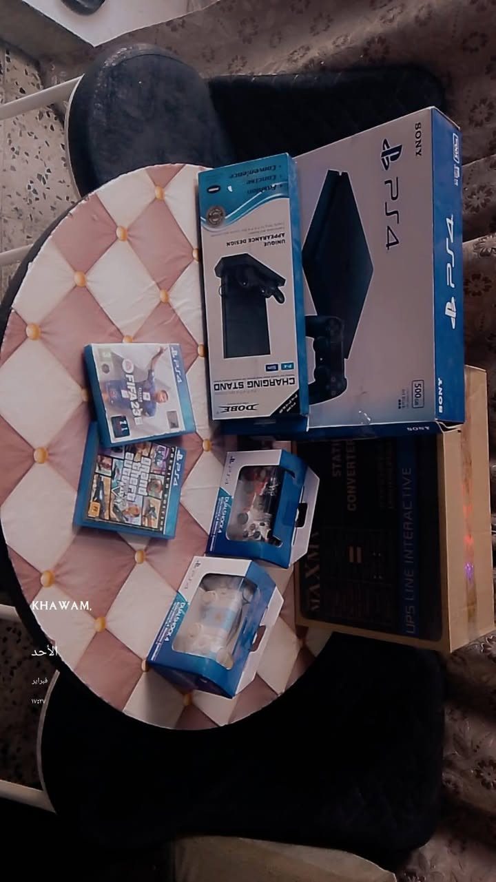 بلي 4 سلم جوستكات اثنين و يوبيئس وشاحنه وتبريد وياه و FlF 23 وكراند
مكانه بغداد العامريه


**إذا كنت صاحب هذا الإعلان وتريد حذفه لأي سبب، رجاءا أرسل رسالة إلى الدعم الفني**