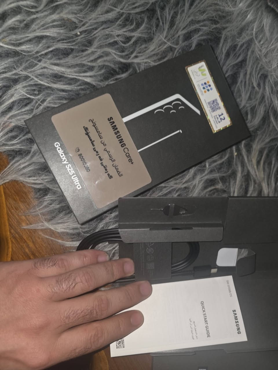سلام عليكم جهاز s 25 اخذته بشهر ال 10 /2025 جهاز نضيف استخدام قليل ذاكرته 256 بي ضمان سنه من شركه ***********

