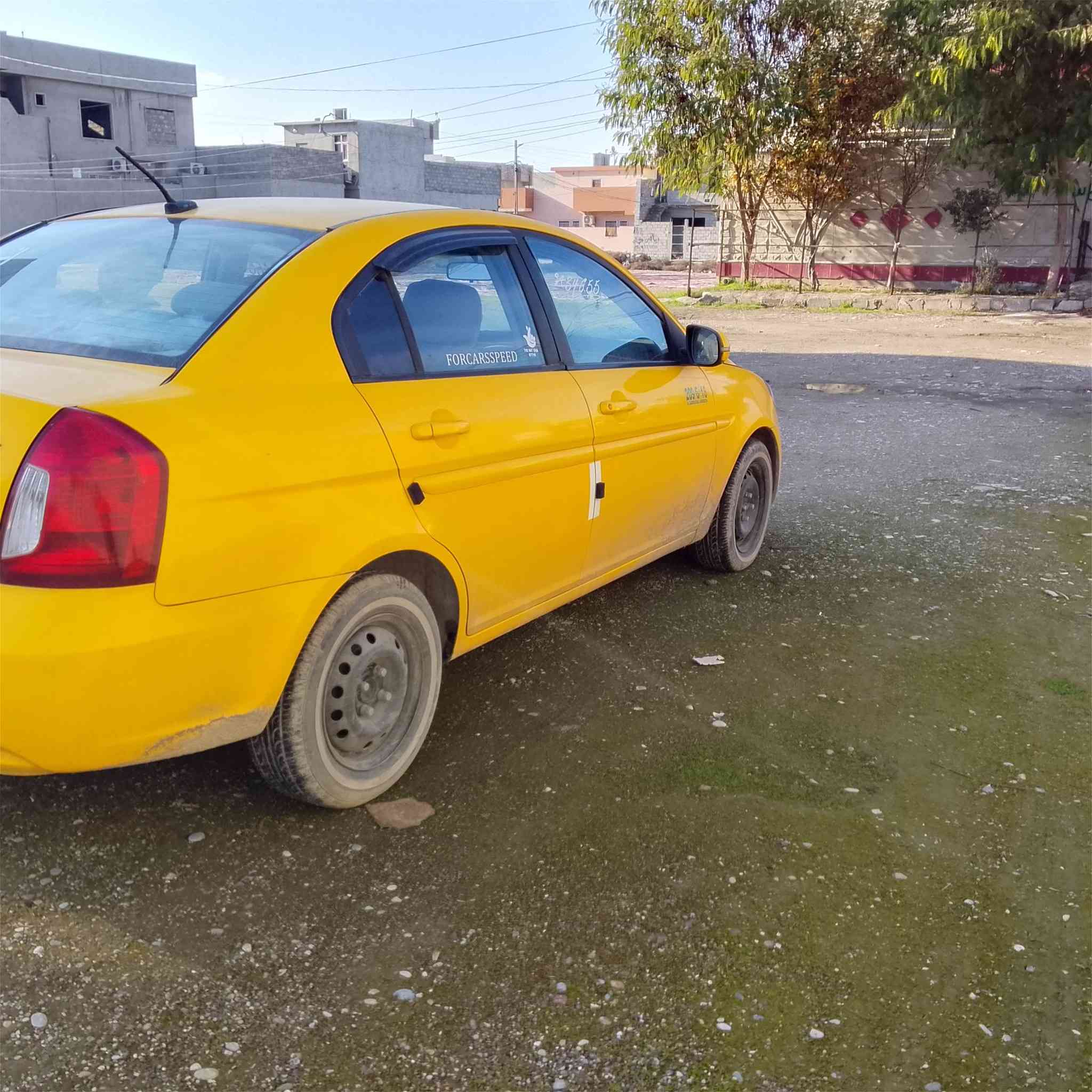 اكسنت 2010 امريكي
محرك  ..كير شرط

شرعيها موجود شرط التحويل 

بيها طخه خفيفه جاملق اليسار اربع أصابع 

وتلقيطات  تكسي خفيفه سياره كدم العين 

اخون السياره بل الحقيقة أحلا من الصوره  سعرها 105وبيها مجال قليل. .. ملاحظه إني مامتواجد بل الفيس خبرني على هاذا رقمي ***********
