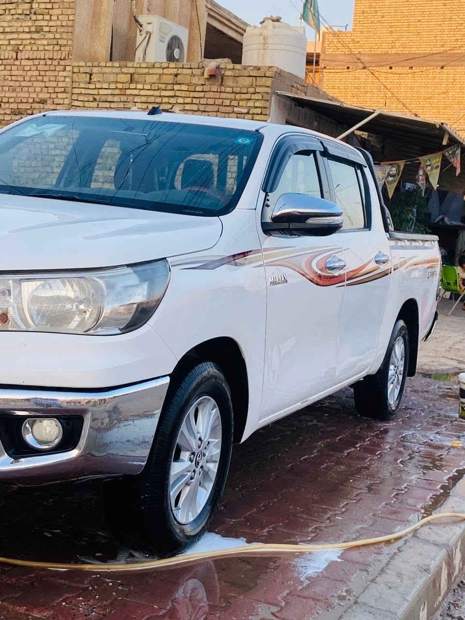 سلام عليكم 
سياره بيكم هايلوكس موديل 2016
مكفوله كفاله السعر 240وبيه مجال قليل 
سياره نضيفه اي ستفيار ***********
