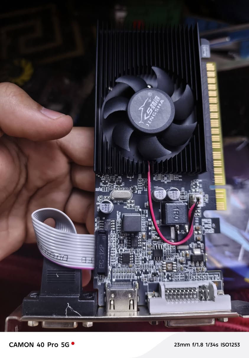 كارت شاش gtx610 1g جديد غير مستخدمة
سعره25الف


**إذا كنت صاحب هذا الإعلان وتريد حذفه لأي سبب، رجاءا أرسل رسالة إلى الدعم الفني**