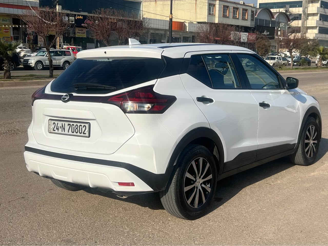 نيسان كيكس موديل ٢٠٢٣ مواصفات شاشة و كاميرا و رادار پيش وپاش ويل كه پ به س بولند صبغ بئ داخلى داخلى شه ر@سيارة بئ ره قه م ١١٨ +١٦ ره قه م =( ١٣٤ )وه ره قه و مجال &&(***********) اكر, نينوى
