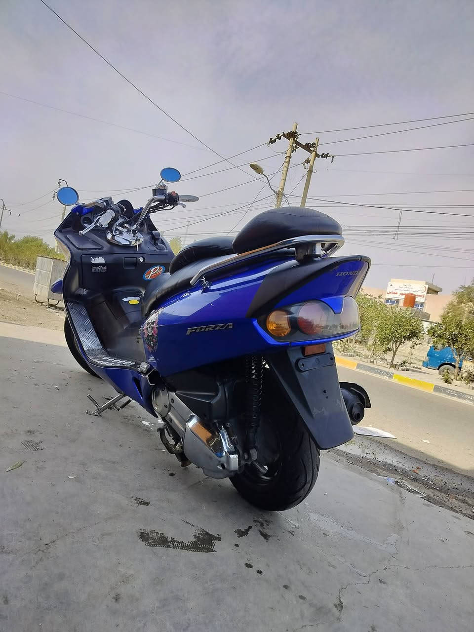 سلام عليكم فورزه 6/0 مزؤده تزؤيد بلادي  بجم بومه استيرن رياضي يدات رياضي نيكل مري عكرب نيكل دؤسات نيكل تجؤه خلفيه نيكل قبق اكلجات نيكل دبلات اماميه نيكل
استاند حساس نيكل 
كهربايات كيجات كلهه شغاله 
لون مميز 💙مكينه اكلجات مكفؤله طستهه ناعمه نكره باي ؤقت حماؤه نص ثابته شلعه ؤمعدل فؤل تخم تاير جديد 
اؤراق كامله دراجه جاهزه بدؤن نقص سعرهه 800الف شراي اتصل عرقم ؤتدلل ***********
