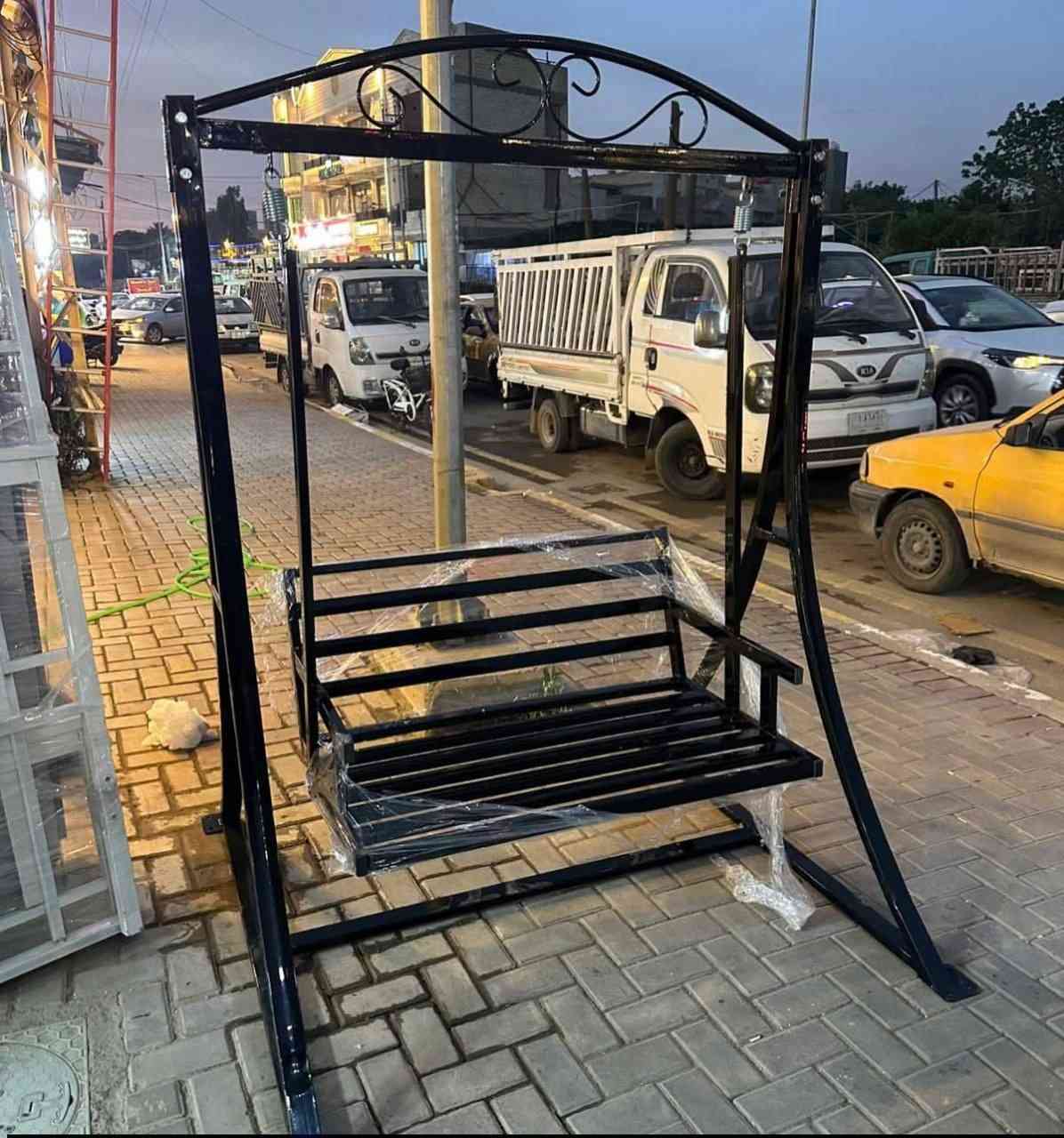 مرجوحه عائلية حديد 
القياس العرض 140
الارتفاع 195
العمق 130
يوجد توصيل لكافة محافظات العراق


**إذا كنت صاحب هذا الإعلان وتريد حذفه لأي سبب، رجاءا أرسل رسالة إلى الدعم الفني**