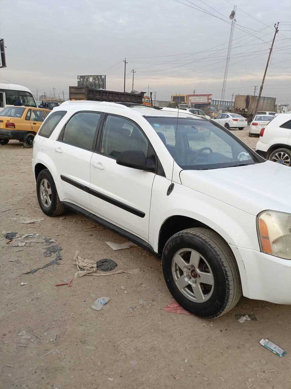 للبيع شوفر ايكو نكس موديل 2006 سياره جاهزه مكينه كير مكفول صدر تخم تاير تحويل نفس اليوم رقم بغداد سياره بسمي الرقم الجديد هزه جديده للبيع السعر 70 وبيه مجال قليل الاتصال  ***********
