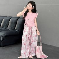 سوت بناتي • ٤-١٢ سنة • وردي