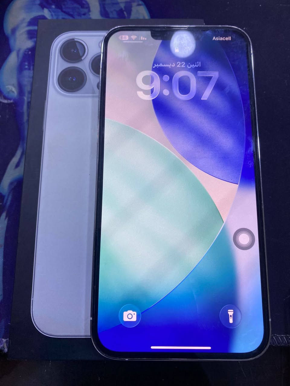 السلام عليكم 
شباب 13 برو ماكس وتر بروف كفاله جهاز من زلغ 
بطاريه 97
جهاز لا معله ولا ملعوب بي 
تجي شوف وتفحص وين متريد 
سعر 750 بي مجال قليل 
مكاني ميسان حي صحفيين
