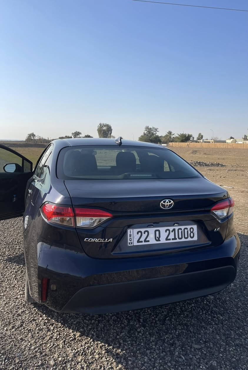 للبيع
كورلا موديل 23 Le 
وارد أمريكي 
بجم كبس 
 رقم اربيل  
سنويه بإسمي 
حادث جانبي 
تبديل بيبان ثنين نفس الون بلاد السيارة بدون
هند بريك بصمه 
رادار امامي توقف آلي 
ماشية 51 ميل 
السياره جاهزه بدون اي نقص
السعر155بي مجال
الاتصال ع الرقم 📞 ***********
