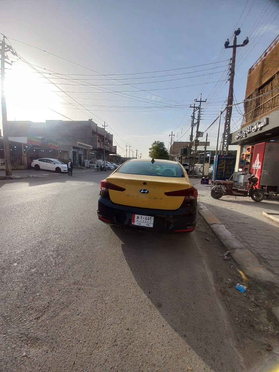 سلام عليكم ورحمة الله وبركاته
للبيع النترا 2019 وارد امريكي فووول مواصفات 
رقم بغداد الانكليزي بسمنه سياره جديده بمعنى الكلمه 
ضرر السياره من امريكا باب خلفي فقط
وبل عراق صار بيه تعديل بارد بل الباب الامامي 
بجم كبس بلادي 
سياره لونه البلادي اسود وانصبغت تكسي 
ماشيه 150 الف كيلو متر 
محرك 2000 دوش بلادي ما مفتوح 
تخم تاير جديد 
حداديه جديده
السعر 128 وبيه مجال 
العنوان الانبار هيت 
***********
