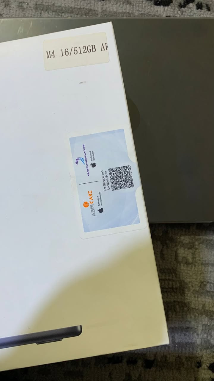 MacBook m4 air
لون meed night 

نسخه الشرق الاوسط 

بعدها بالضمان 

الرام 16 كيكا 

الذاكره 512 

البطاريه 100‎%‎ 

مشحون 52 مره فقطط

السعر 1.650.000وبي مجال بسيط 

 

بغداد العامرية 

***********
