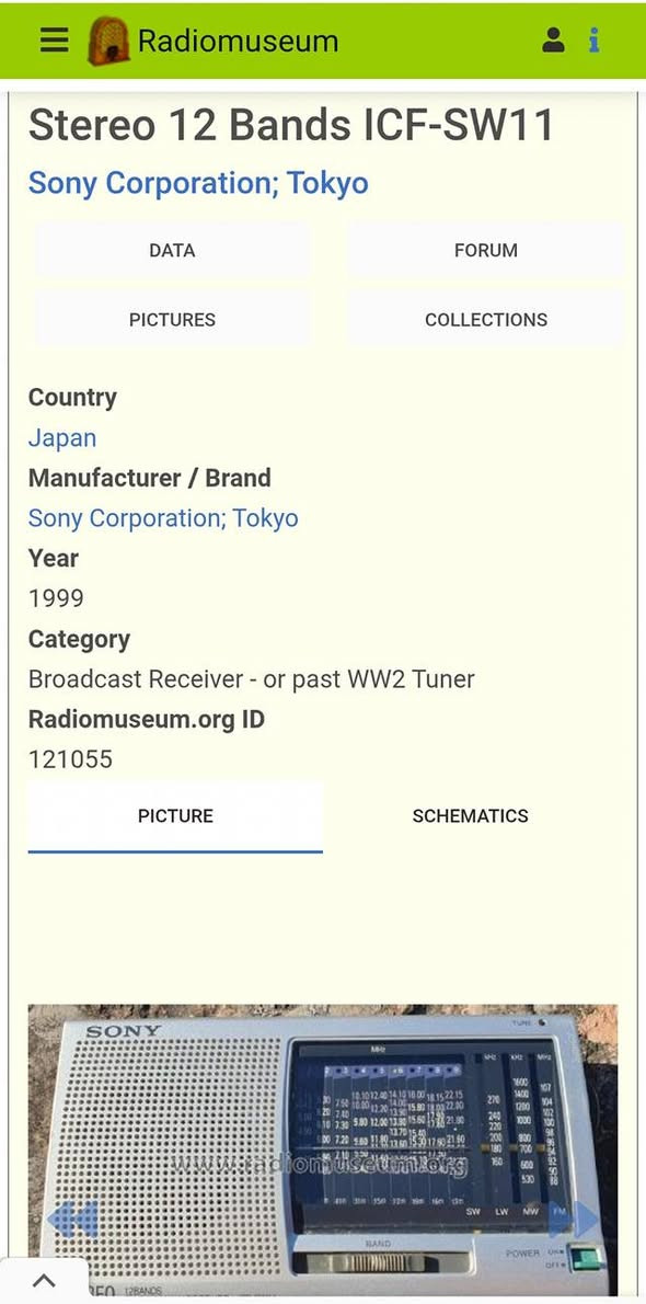 SONY ICF-SW11
سعره 70 الف 
#الجميع


**إذا كنت صاحب هذا الإعلان وتريد حذفه لأي سبب، رجاءا أرسل رسالة إلى الدعم الفني**