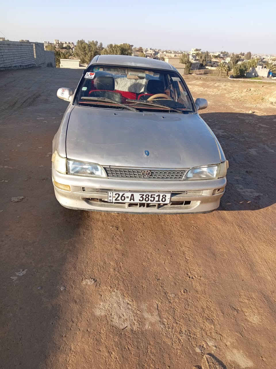 السلام عليكم كورلا ٩٢ كير محرك شرط تخم تاير صدر حيل زين كهربائيات كله شغاله باور جديد رقم دولي سنويه جديده تحويل ثاني يوم مكاني الشرقاط ***********
