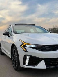 وبركاته للبيع K5 موديل ٢٠٢٥ مواصفات gt lin  أعلى فئة حادث كما موضح بلص...