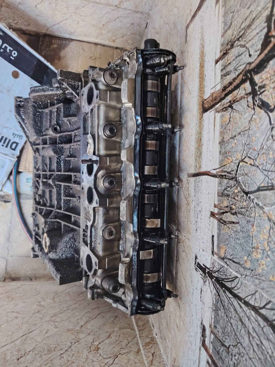 للبيع مكينه كابمه بس تبخير مكينه سمند بيجو سعرها 150الف هذا رقمي *********** مكان الحسينيه الراشديه  بغداد
