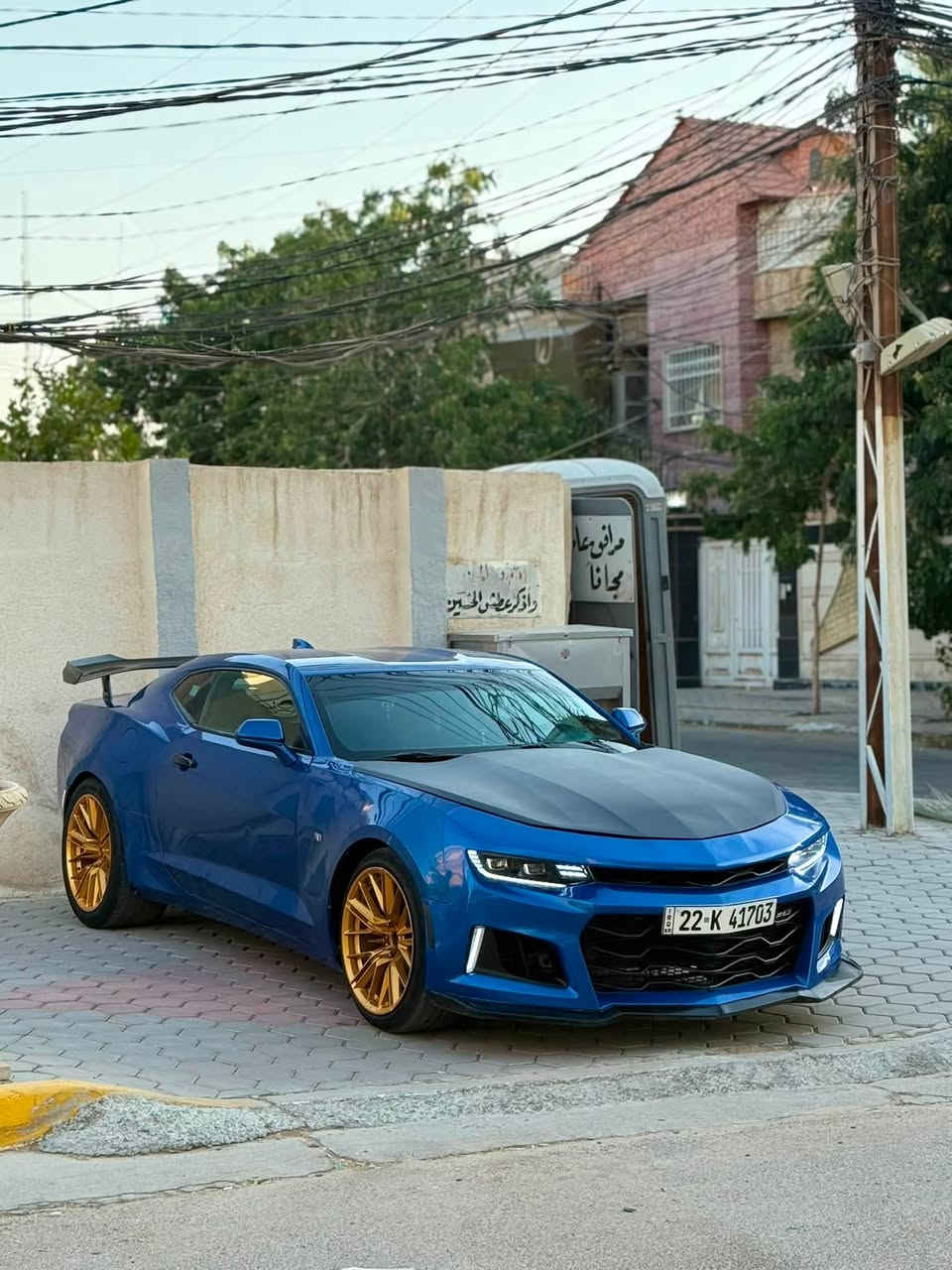 كمارو 2017
وارد امريكي حادث جاملغ امامي وبنيد بارد (صبغ قطعه وحده) 
🚀محرك سته سلندر 3600
🚀بصمه 
🚀كشنات كهرباء 
🚀شاشه كبيره
🚀تحكم ستيرن
🚀شفات كير 
🚀سايد بريك بصمه
🚀ستيرن ثلاث وضعيات 
✨سياره ويل كب ولايتات ودعاميه محدثه اس اس 
⚠️رقم اربيل جديد انكليزي مكانه كربلاء سعره ١١٢ وبيه مجال قليل رقمي للستفسار ‭***********
