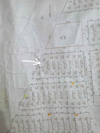 للبيع قطعة ارض مميزه كما موضح بالخارطه جوه ال 90 الف  ركن على شارع 60 ...