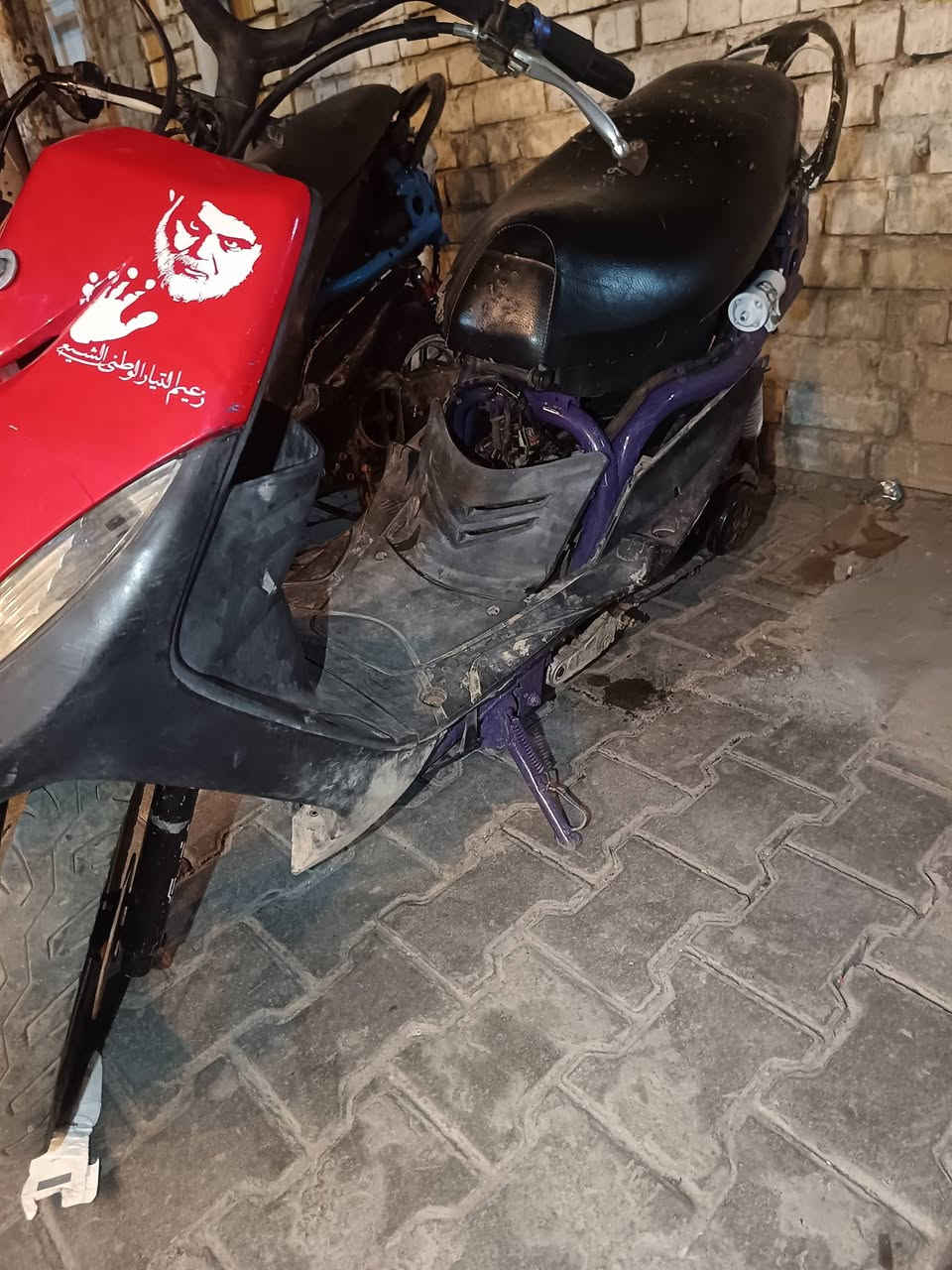 سلام عليكم دراجات للبيع الوحد ٢٥٠ ابيع اثنينهن وبيع طافي بس بكن اكفل وشراي يخابر *********** مكاني بغداد. بغداد الجديده
