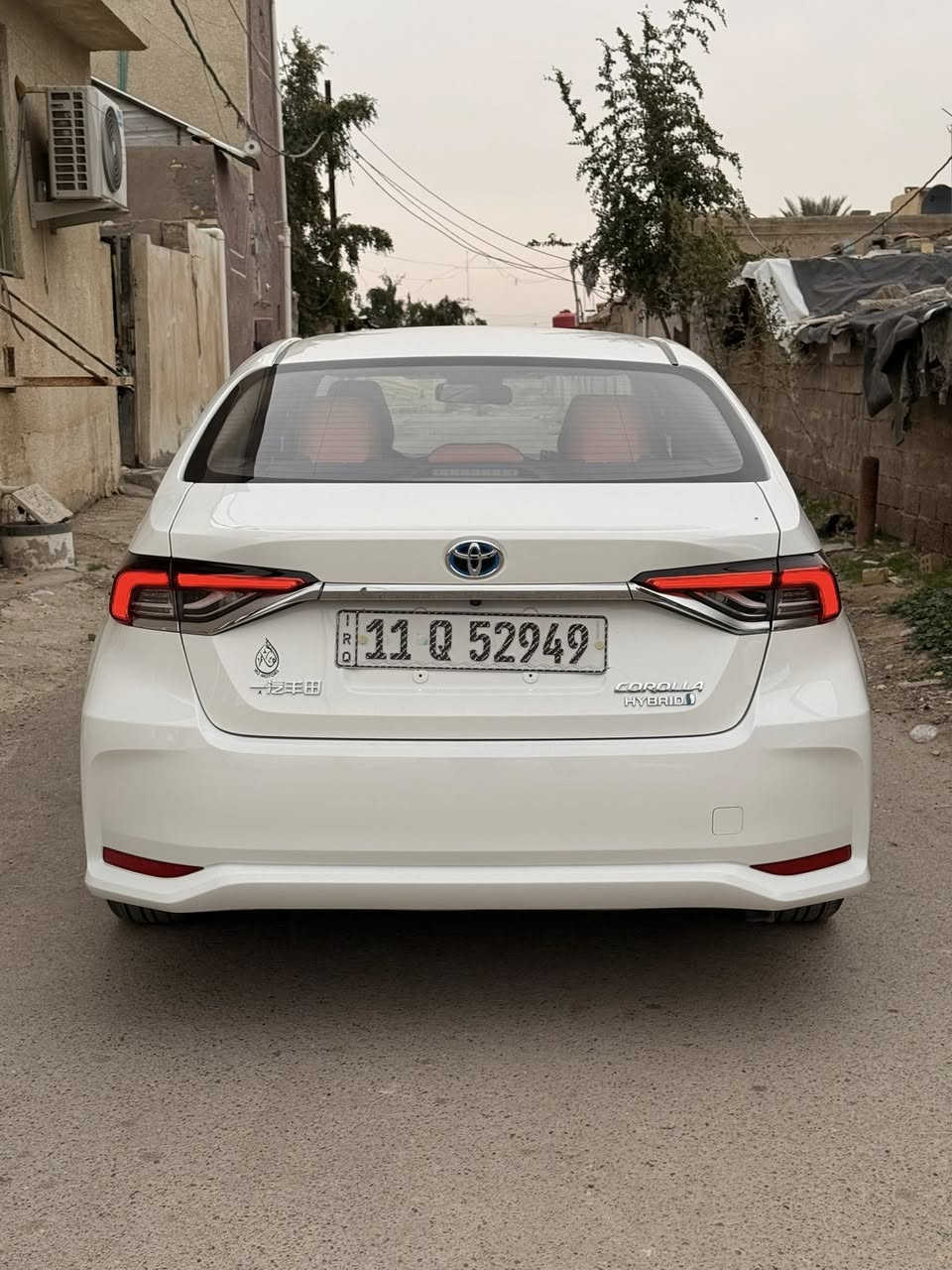 كورلا 2024 خليجي
فول مواصفات 1/1
بصمة تشغيل + أبواب 
فتحة سقف 
محرك 1800 هايبرد علامة زرگة
سايد بريك بصمة
كراسي اثنين كهرباء 
داخل جلد قرميدي
اوتو هولو
رادارات + كامرة خلفية 
ويل كب 16
شاشة دجتل 
قطعتين تبريد 
لايت + بلوجكتر زينون 
وباقي مواصفات المعروفة 
ماشية 15كم جديدة جداً بدون نقص 
كفالة عامة عدا بارد صغير بجاملغ 
العنوان بغداد الدورة 
السعر 150$ وبيها مجال 
شراي اتصل وتدلل (***********‬)
