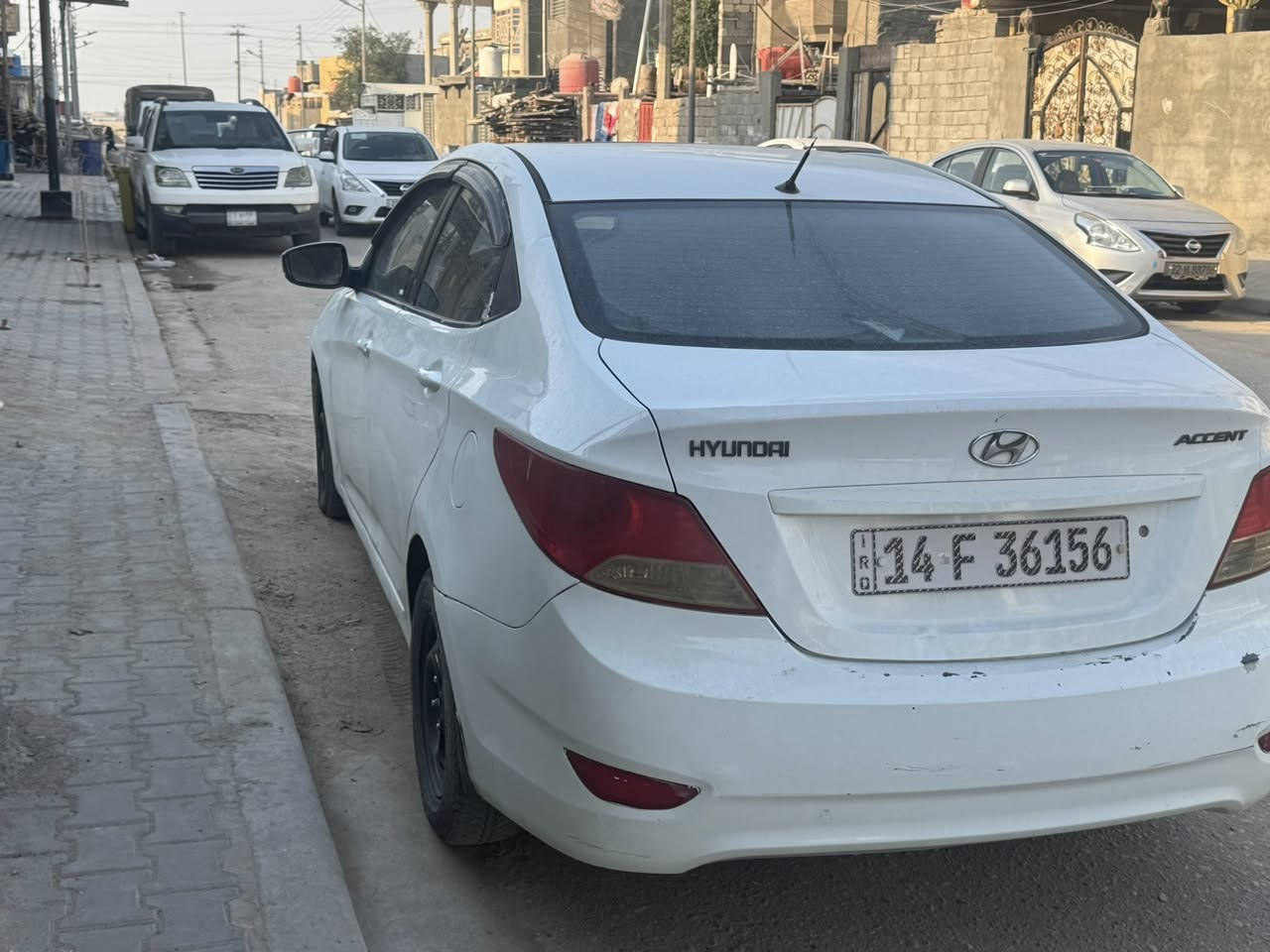 اكسنت موديل 2013
فول مواصفات سنوية وهزه جديدة بسمي
صبغ حزام 

محرك وكير على الفحص خير من الله
1600
السعر 85 وبيهه مجال قليل
مكان السيارة البصره الأمن الداخلي
 للتواصل ***********
