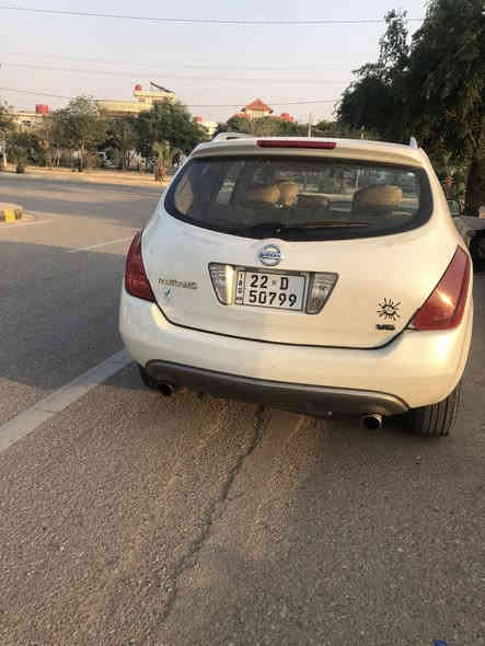 سلام عليكم سياره نيسان مورانو 2009 مكفول كفال عام من محرك كير اكسل تخوم تاير جديدباتري جديد منزوم غاز سعر ٩٢ بي مجال سيار رقم تلفون ***********
