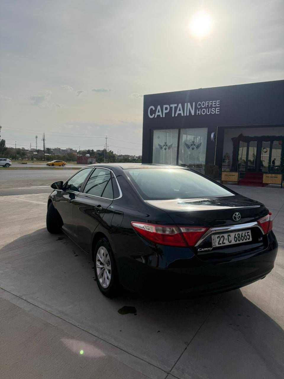 السلام عليكم 
للبيع
كامري 2015 
لون أسود 
مواصفات LE
رقم شمالي أربيل 
سنوية وهزة جدد 
ماشية 158
مكينة ما مفتوحة بالشرط
السيارة بيها جامرلغ الخلفي صبغ و3 أماكن بارد صغار
السونار كامل موجود بالصور 
الدواخل والايرباگات كفالة
صدر وتايرات جدد 
مكان السيارة كركوك 
السيارة جديدة ونظيفة بدون مصرف جاهزة
السعر مناسب 139 
***********
