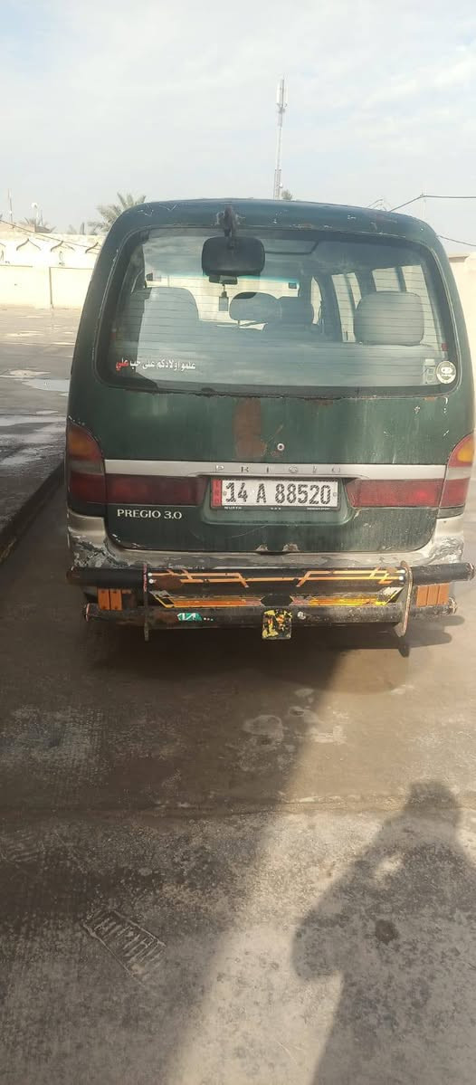 السلام عليكم سياره بريجو لبيع مديل 97رقم نكليزي سياره جاهزه بس مكينه تنقص تايرات حداديه شواصي مابيهن شي تجي شوف سوف عينك سعر 55وبيه مجال مكان البصره ابو الخصيب ورقم سياره بصره سياره بسمي تحويل ثاني يوم مصفر من هيه وغرامات وخط ساحه ابو الخصيب ***********
