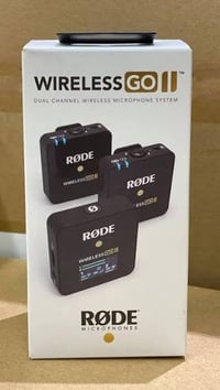 مايك rode go2 للبيع جديد  رايده ب266 وبي مجال بسيط  للتواصل 0778006054...