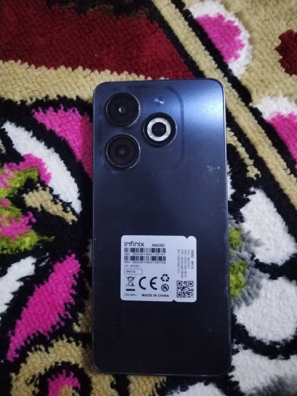 سلام عليكم ورحمة الله وبركاتة 
جهاز للبيع اسم جهاز lnflnix SMART 8
السعر 110وبي مجال 
التواصل خاص


**إذا كنت صاحب هذا الإعلان وتريد حذفه لأي سبب، رجاءا أرسل رسالة إلى الدعم الفني**