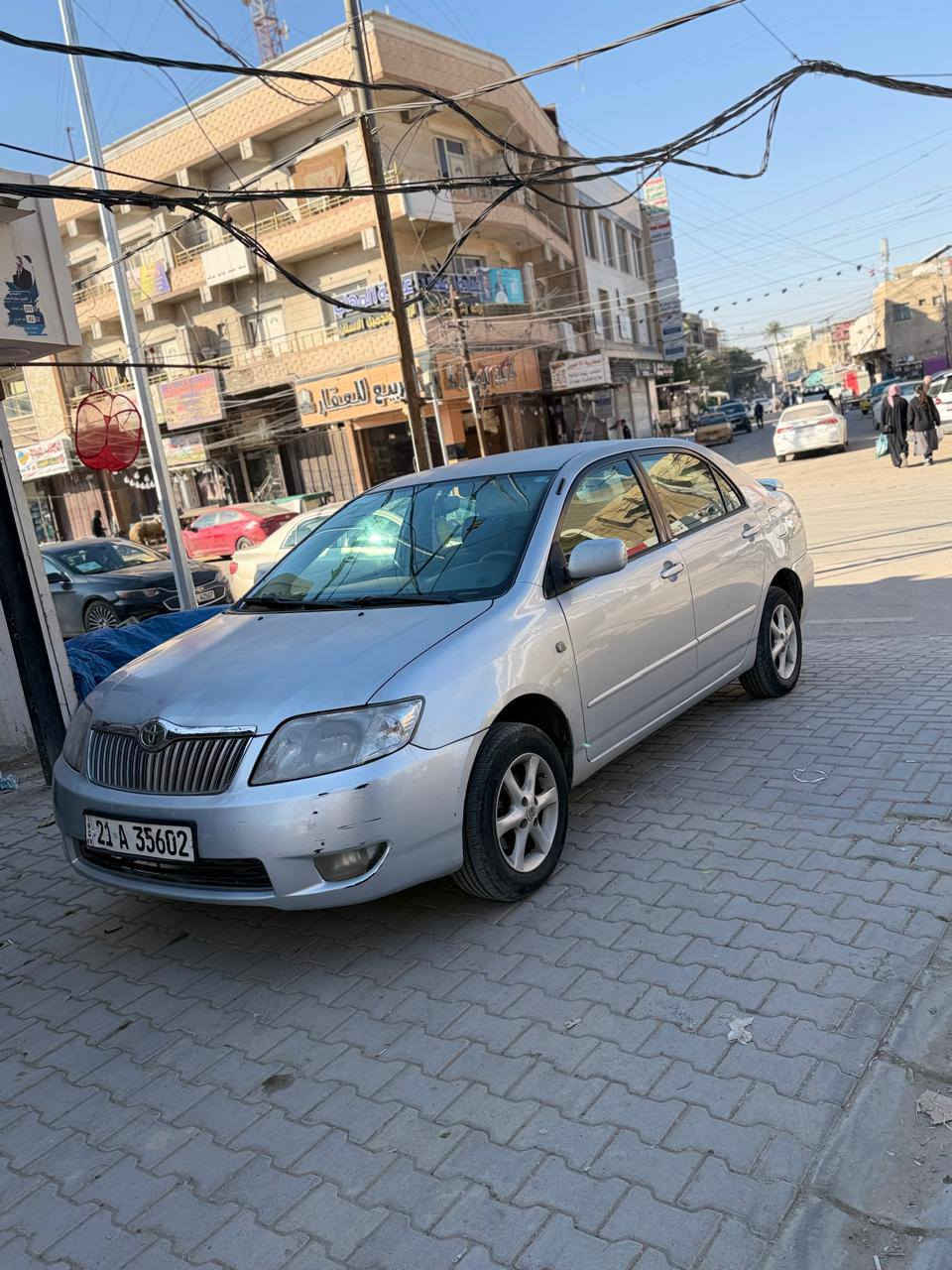 السلام عليكم سياره كورلا بيكاتشو ٢٠٠٧ سليمانية السنوية باسمي نضيفة وبس قطعة صبغ جاملغ الأمامي العنوان سبع ابكار الاعظمية ***********
