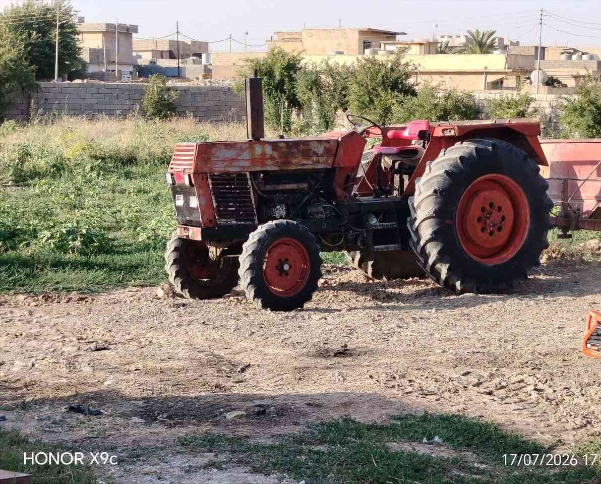 سلام عليكم
تركتر عنتر 80 محسن موديل 1982رقم وسنويه كير اكسن محرك شرط هدروليك كبل على الشغل المكان الموصل ناحية الشورة*********** /***********
