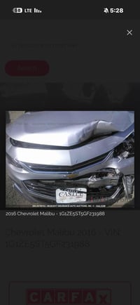 للبيع فقط ماليبو2016  رقم اربيل ب اسم شخص و شرط مداور حادثها موضح بالص...