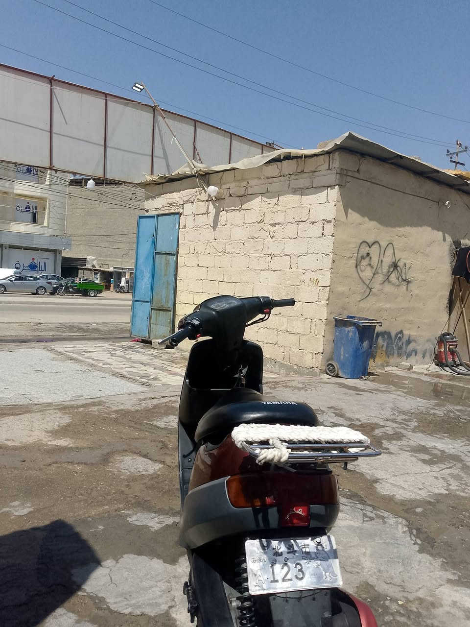 سلام عليكم دراجه مودي2003
لبيع درجه نضيفه متوازي عله بيعته السعر 450
بيه مجال
مكاني كربلاء حي العباس قرب النافوره  

الستفسار عله ***********
