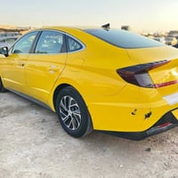 سوناته موديل 2021خبيجي هايبرد بانزين  كفاله فوال موصفات رقم نكليزي تحو...