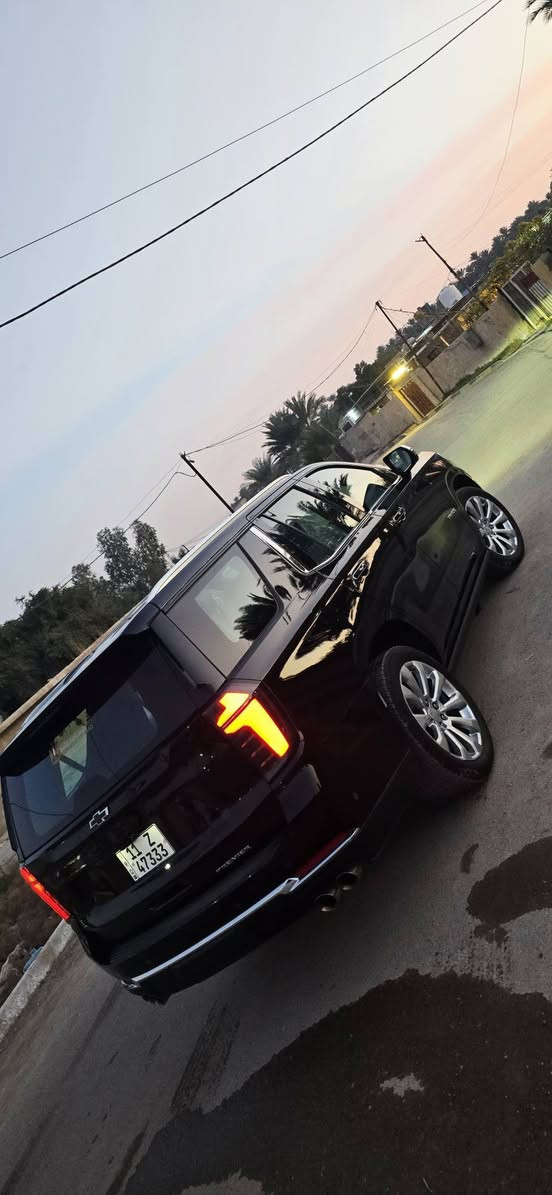 🔹 اللون: أسود بيع او مراوس  تاهو بريمر موديل 25شكل الجديد كليا
السعر 73 مجال بسيط
*********** اسيا
*********** اثير
🔹 العداد: 18ألف كم (قبل الزيادة)
🔹 الموقع: بغداد
🔹 الضمان: وكالة المنصور – علامة سوداء (ضوء القمر)
🔹 الكفالة: كفالة عامة – بحالة الوكالة
🔹 التغليف: مغلّفة PPF بريطاني أصلي مع ضمان 10 سنوات
🔹 اللوحات: بغداد دولي –  تحويل مباشر
⚙️ المواصفات الميكانيكية:
حجم المحرك: 5300 CC
عدد الأسطوانات: 8 سلندر (V8)
ناقل حركة أوتوماتيك 10 سرعات
دفع رباعي 4×4
نظام تعليق مستقل
نظام جكات
نظام سحب مقطورة بتحكم كامل + كامرة خاصة للمقطورة
✨ المواصفات والرفاهية:
سقف بانوراما
دخول ذكي للسيارة 4 أبواب (بصمة)
تشغيل بالبصمة
مقاعد كهربائية تدفئة + تبريد
كشنات ميموري (خزن)
مقصورة جلد فاخر
مغلف حماية للكشنات
تطعيمات خشب ملكي
شاحن وايرلس لاسلكي
ويلات أصلية قياس 22 إنج
نظام رؤية محيطية 5 كامرات (Bird View)
نظام صوتي BOSE عدد 10 سماعات
دوسات كهرباء مع إنارة LED
تكييف أوتوماتيك متعدد المناطق
مرايا كهربائية قابلة للطي
اشاير لكزز ولدات هيلوجين
🔹 السيارة نظيفة جداً، بدون أي صبغ ، استخدام شخصي
