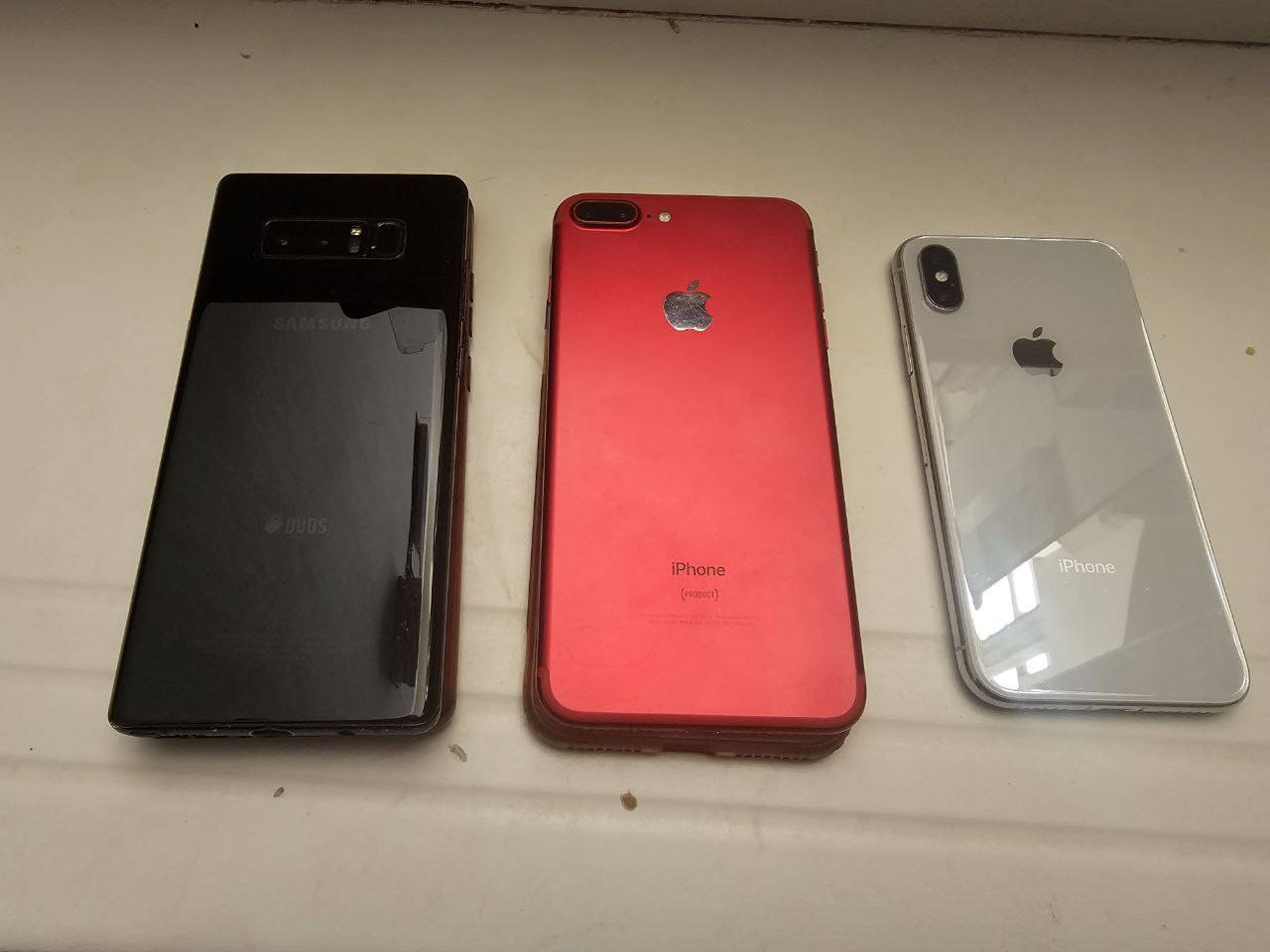 ايفون اكس ذاكره 256 بي خط بالشاشه السعر 125
ايفون سفن بلاص ذاكره 125 بي لاقطة الصوت مال الاتصال السعر 100
نوت 8 مكفول مابي شي السعر 150
مكاني بابل الاسكندريه


**إذا كنت صاحب هذا الإعلان وتريد حذفه لأي سبب، رجاءا أرسل رسالة إلى الدعم الفني**