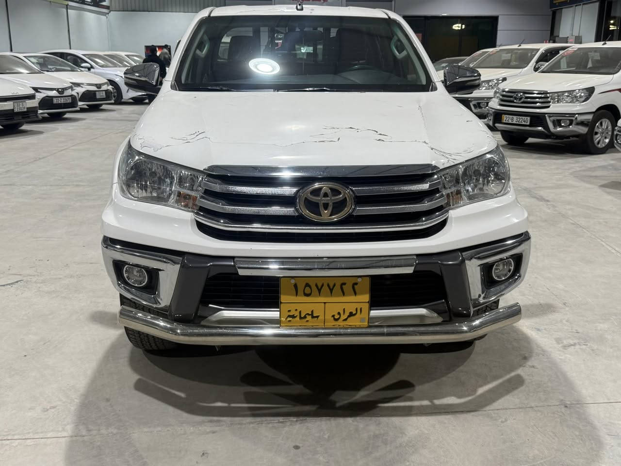 بيكم تيوتا هايلوكس مكفوله كفاله عامه سياره حيل جديده موديل2020ماشيه 74الف كير عادي
للبيع أو مراوس 
***********
