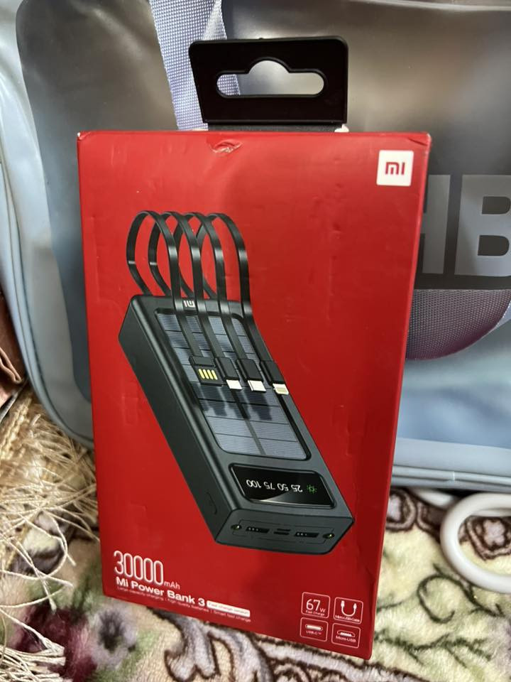 بور بنك السعة ٣٠ وحتى على الطاقة الشمسية يشحن السعر ٣٥ مع التوصيل …..


**إذا كنت صاحب هذا الإعلان وتريد حذفه لأي سبب، رجاءا أرسل رسالة إلى الدعم الفني**