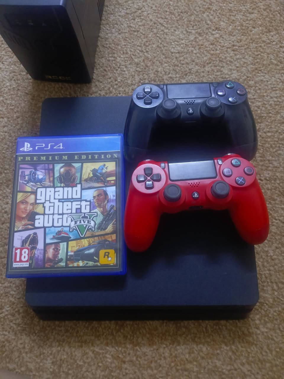 سلام عليكم بلي 4 سلم ذاكرة نص تيرة نظام 13.2 
الجهاز لوك ستيكر لا مصلح و لا مفتوح مع حساب اماراتي
جوستكات اثنين بدون اي عطل + قرص جي تي اي 5+UPS 
مع كامل الملحقات كيبل HD + كيبل كهرباء + كيبل شحن السعر 290 وبي مجال بسيط *********** ( واتساب)
بغداد
