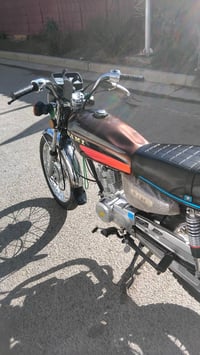 دراجه ايراني 4 كير موديل 2023 محرك ما مفتوح +مكفول اورق موجوده اصوليه ...