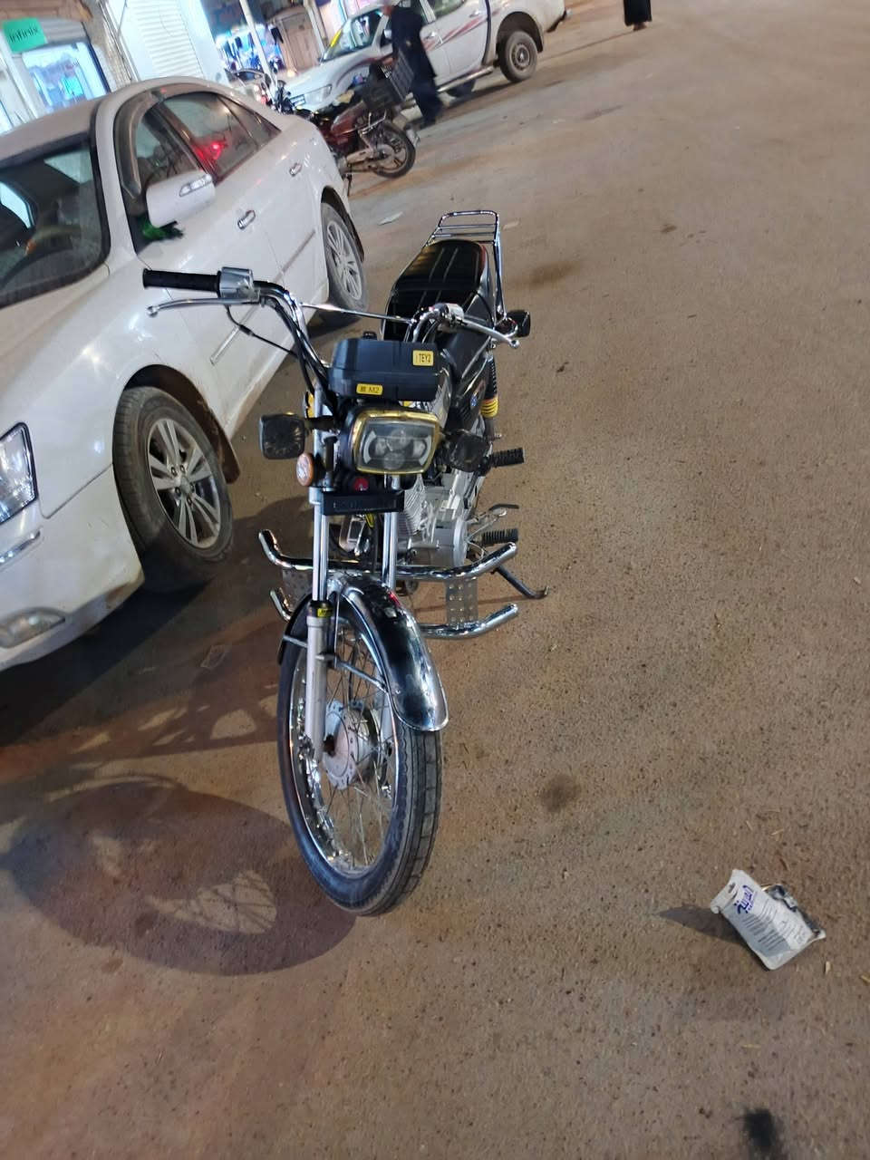 سلام عليكم ورحمه الله وبركاته دراجه للبيع سونك موديل 2024 خير من الله معايز برغي  700وبيه مجال للطبيين رقم الهاتف ***********مكان صلاح الدين قضاء الدجيل
