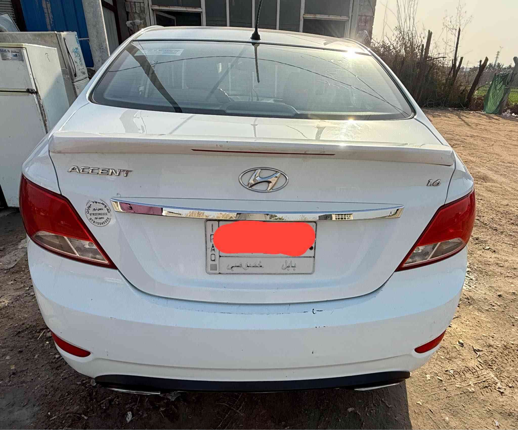 اكسنت 2016 فول مواصفات وارد خليجي رقم بابل بأسمي مكفوله ماشية ١٥٥ الف جاهزة من كلشي ع وضع الشركة السعر 115 وبيها مجال للاستفسار *********** النجف, العراق
