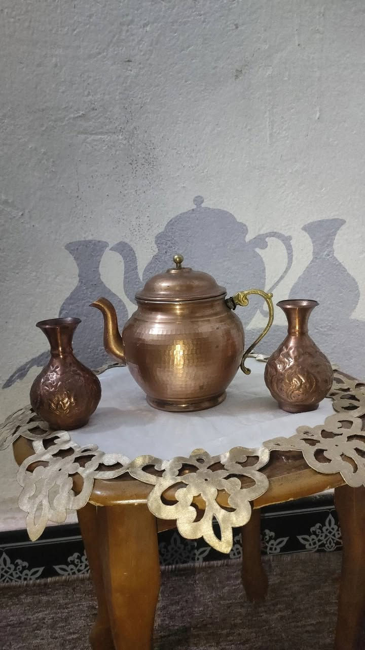 كدر نحاسي للببع سعره 60
قوري نحاسي للببع سعره 40 
مزهريات نحاسيه سعر الوحده 12


**إذا كنت صاحب هذا الإعلان وتريد حذفه لأي سبب، رجاءا أرسل رسالة إلى الدعم الفني**